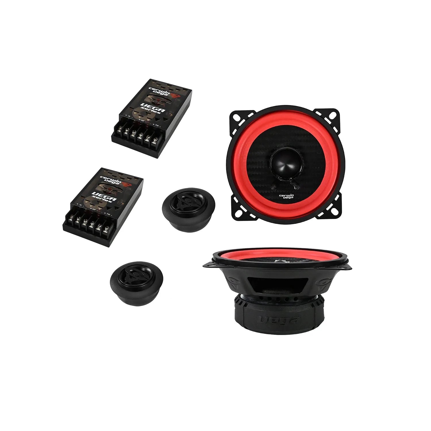 4" VEGA 2-Way Component Full Range Speaker System (4Ω) - V4C - Cerwin Vega
